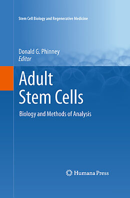 Livre Relié Adult Stem Cells de 