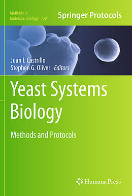 Fester Einband Yeast Systems Biology von 