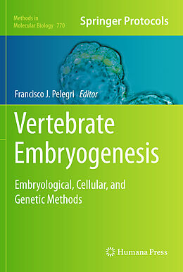 E-Book (pdf) Vertebrate Embryogenesis von 