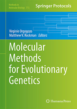 Fester Einband Molecular Methods for Evolutionary Genetics von 