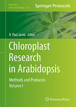 eBook (pdf) Chloroplast Research in Arabidopsis de 
