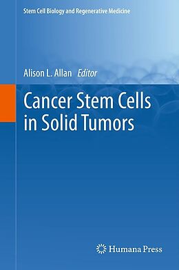 eBook (pdf) Cancer Stem Cells in Solid Tumors de Alison L. Allan