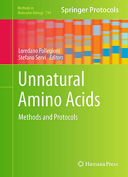 Fester Einband Unnatural Amino Acids von 