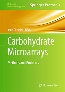 Fester Einband Carbohydrate Microarrays von 