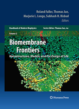 Couverture cartonnée Biomembrane Frontiers de 