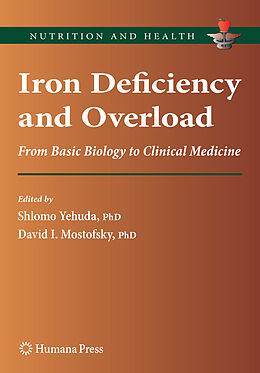 Couverture cartonnée Iron Deficiency and Overload de 