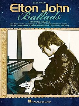 Elton John Notenblätter Balladsfor easy piano (vocal/guitar)