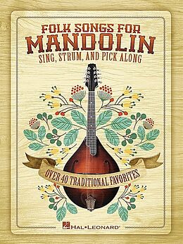  Notenblätter Folk Songsfor mandolin/tab