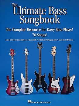  Notenblätter The ultimate Bass Songbook