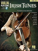 Couverture cartonnée Irish Tunes: Violin Play-Along Volume 20 Book/Online Audio de 