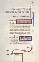 eBook (pdf) Maimonides as a Biblical Interpreter de Sara Klein-Braslavy