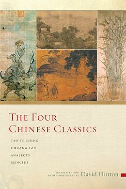 Couverture cartonnée The Four Chinese Classics de David Hinton