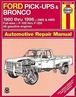 Broschiert Ford Pick Ups & Bronco Bronco von Haynes Publishing