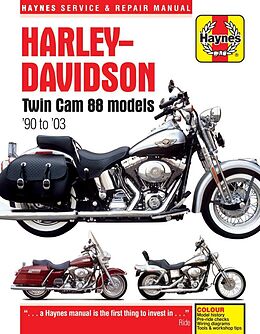Kartonierter Einband Harley-Davidson Twin Cam 88, 96 &amp; 103 Models (99 - 10) Haynes Repair Manual von Haynes Publishing