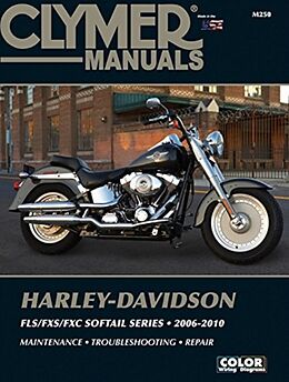 Couverture cartonnée Harley-Davidson Softail FLS/FXS/FXC (2006-2010) Service Repair Manual de Haynes Publishing