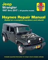 Kartonierter Einband Jeep Wrangler ('87 thru'17) von Haynes Publishing