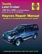 Kartonierter Einband Toyota Land Cruiser Diesel (80 - 98) von Haynes Publishing