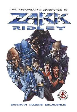 E-Book (epub) The Intergalactic Adventures of Zakk Ridley von Ian Sharman, Peter Rogers