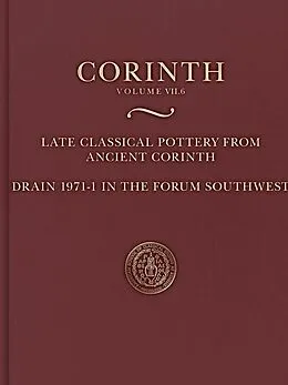 E-Book (pdf) Late Classical Pottery from Ancient Corinth von Ian McPhee
