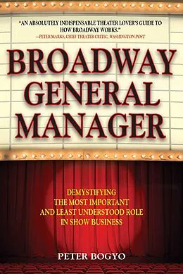 E-Book (epub) Broadway General Manager von Peter Bogyo
