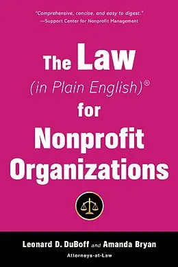 E-Book (epub) Law (in Plain English) for Nonprofit Organizations von Leonard D. DuBoff, Amanda Bryan