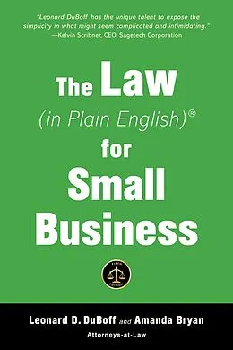 E-Book (epub) The Law (in Plain English) for Small Business (Fifth Edition) von Leonard DuBoff, Amanda Bryan
