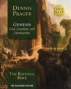 Couverture cartonnée The Rational Bible: Genesis (Large Print) de Dennis Prager