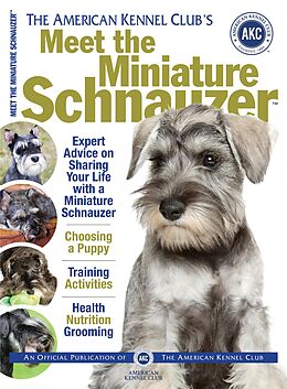 eBook (epub) Meet the Miniature Schnauzer de American Kennel Club