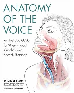 Couverture cartonnée Anatomy of the Voice de Theodore Dimon, G. David Brown