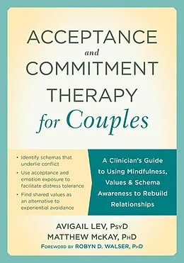 E-Book (pdf) Acceptance and Commitment Therapy for Couples von Avigail Lev, Matthew Mckay