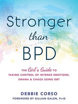 Couverture cartonnée Stronger Than BPD de Debbie Corso, Kathryn C. Holt