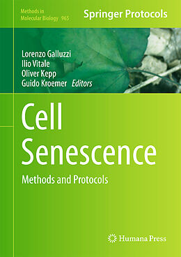 Livre Relié Cell Senescence de 