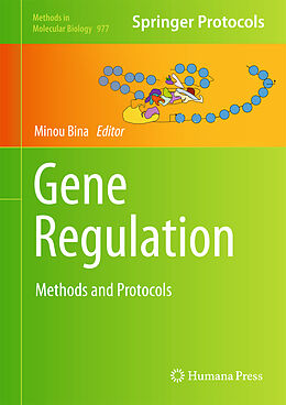 Livre Relié Gene Regulation de 