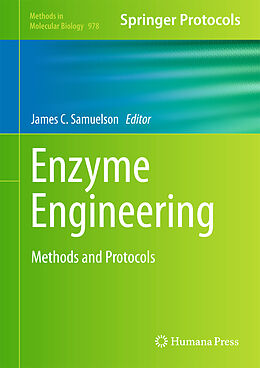 Livre Relié Enzyme Engineering de 