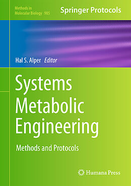 Livre Relié Systems Metabolic Engineering de 