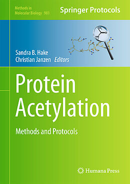 Livre Relié Protein Acetylation de 