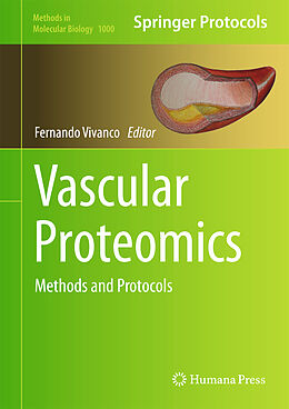 Livre Relié Vascular Proteomics de 