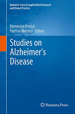 E-Book (pdf) Studies on Alzheimer's Disease von Domenico Pratic?, Patrizia Mecocci