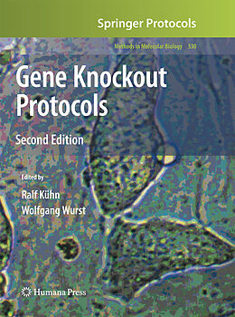 Kartonierter Einband Gene Knockout Protocols von 