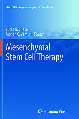 Couverture cartonnée Mesenchymal Stem Cell Therapy de 