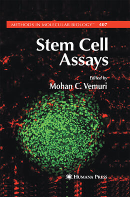 Kartonierter Einband Stem Cell Assays von Mohan C Vemuri