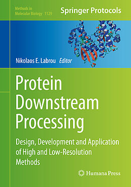 Livre Relié Protein Downstream Processing de 