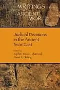 Kartonierter Einband (Kt) Judicial Decisions in the Ancient Near East von