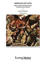 Carl Nielsen Notenblätter Serenata invano