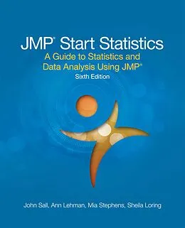 E-Book (epub) JMP Start Statistics von John Sall, Mia L. Stephens, Ann Lehman