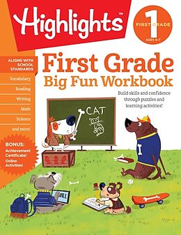 Broché First Grade Big Fun Workbook de Highlights Learning