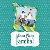 Kartonierter Einband Album Photo Familial von 
