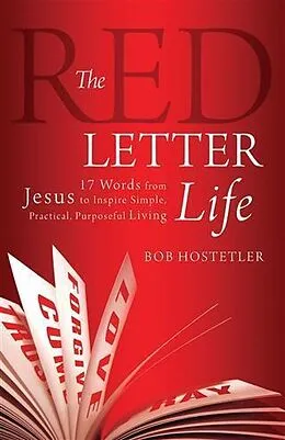 E-Book (epub) Red Letter Life von Bob Hostetler