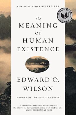 Couverture cartonnée The Meaning of Human Existence de Edward O Wilson