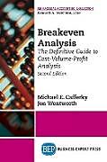 Couverture cartonnée Breakeven Analysis de Michael E. Cafferky, Jon Wentworth